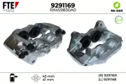 Bremssattel Vorderachse rechts FTE 9291169