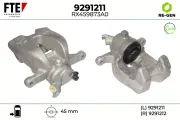 Bremssattel Hinterachse links FTE 9291211