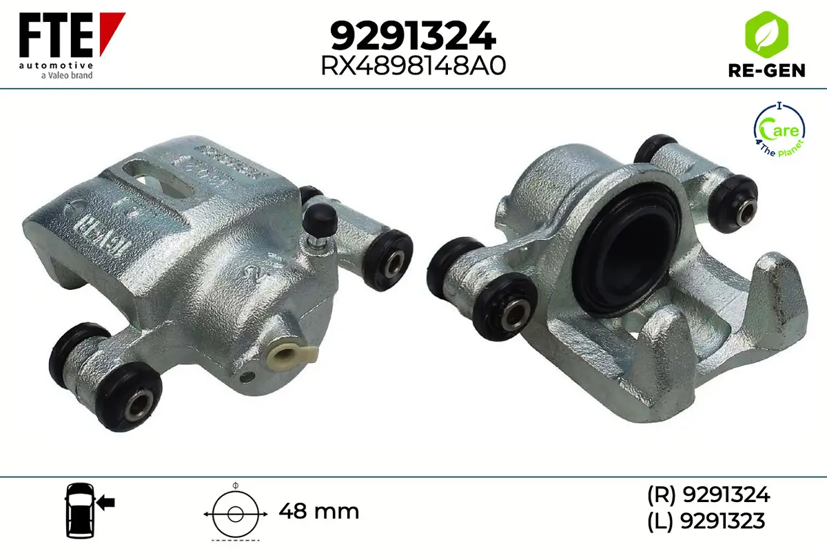 Bremssattel Vorderachse rechts FTE 9291324