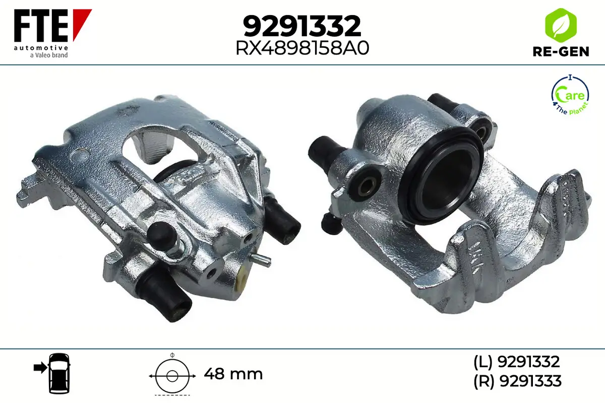 Bremssattel Vorderachse links FTE 9291332