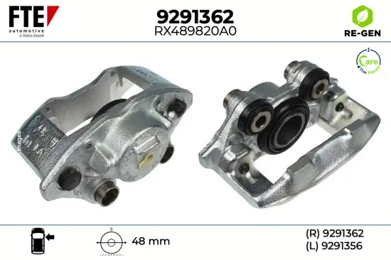 Bremssattel Vorderachse rechts FTE 9291362 Bild Bremssattel Vorderachse rechts FTE 9291362