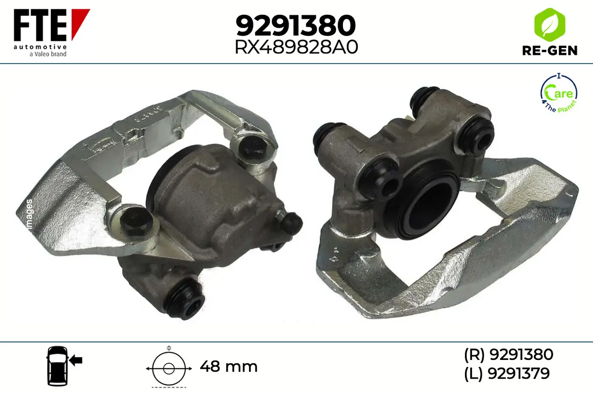 Bremssattel Vorderachse rechts FTE 9291380