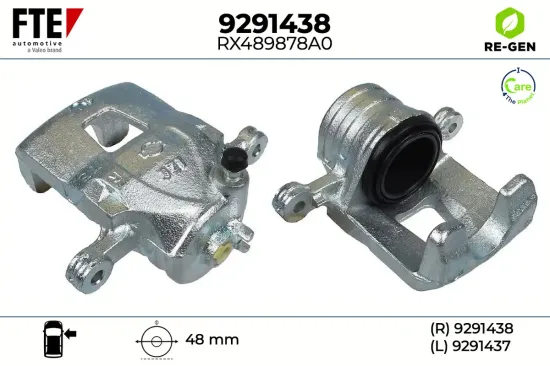 Bremssattel Vorderachse rechts FTE 9291438 Bild Bremssattel Vorderachse rechts FTE 9291438