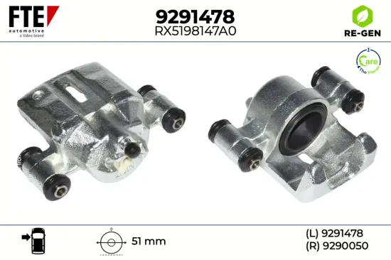 Bremssattel FTE 9291478 Bild Bremssattel FTE 9291478