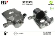 Bremssattel Vorderachse rechts FTE 9291531
