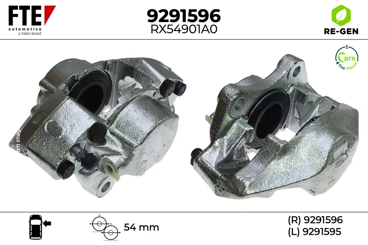 Bremssattel Vorderachse rechts FTE 9291596