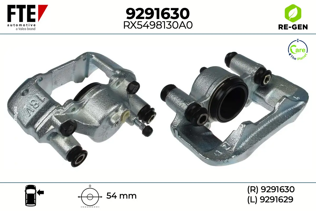 Bremssattel Vorderachse rechts FTE 9291630