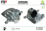 Bremssattel Vorderachse rechts FTE 9291686