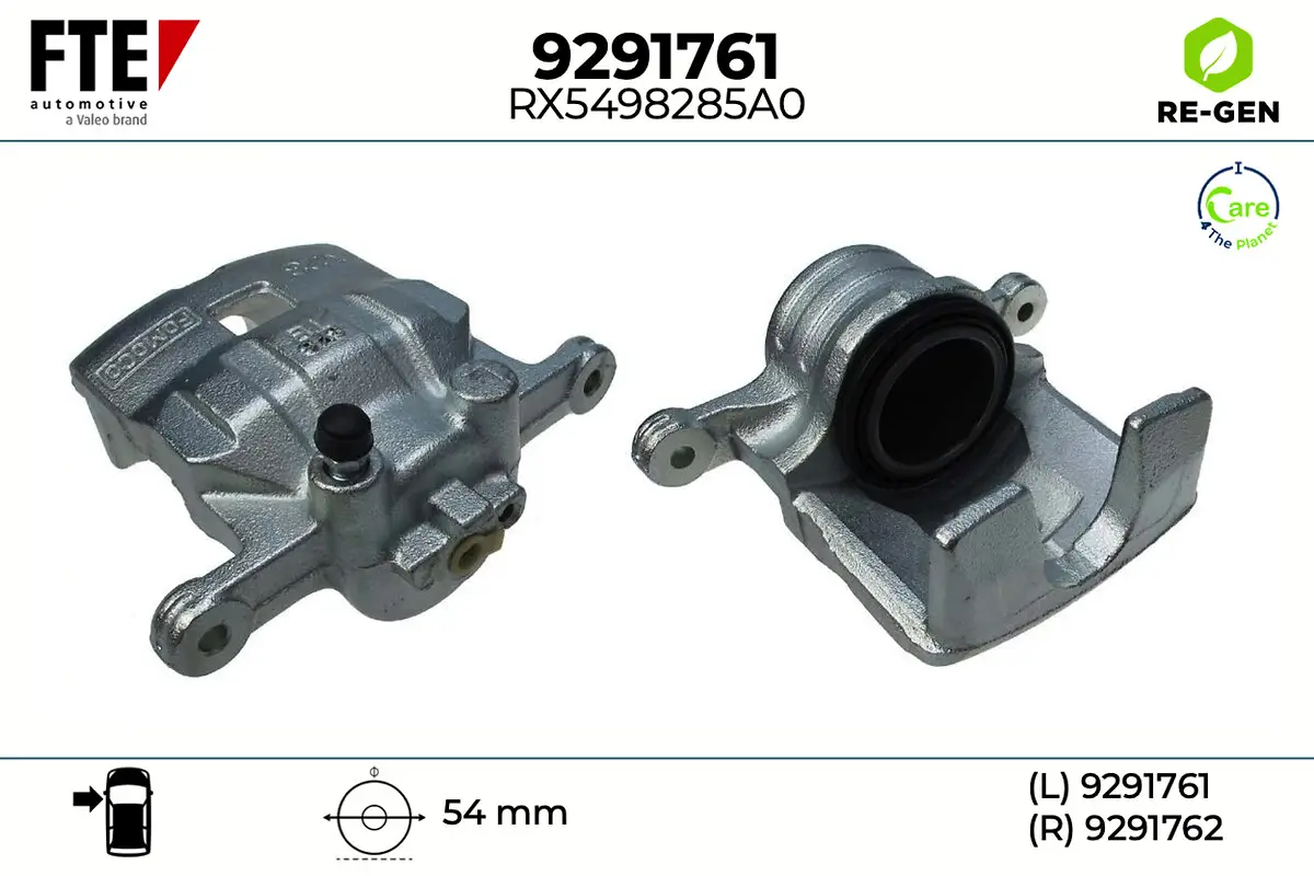 Bremssattel Vorderachse links FTE 9291761