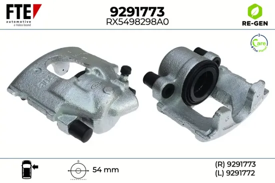 Bremssattel Vorderachse rechts FTE 9291773 Bild Bremssattel Vorderachse rechts FTE 9291773