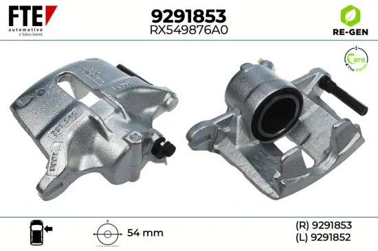 Bremssattel Vorderachse rechts FTE 9291853 Bild Bremssattel Vorderachse rechts FTE 9291853