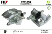 Bremssattel Vorderachse rechts FTE 9291857