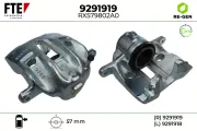 Bremssattel Vorderachse rechts FTE 9291919