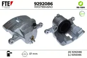 Bremssattel Vorderachse rechts FTE 9292086