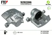 Bremssattel Vorderachse rechts vor der Achse FTE 9292286