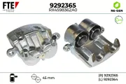 Bremssattel Vorderachse rechts FTE 9292365