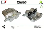 Bremssattel Vorderachse links FTE 9292386