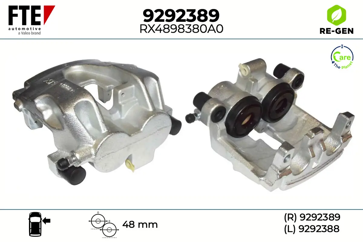 Bremssattel Vorderachse rechts FTE 9292389