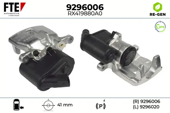Bremssattel Hinterachse rechts FTE 9296006 Bild Bremssattel Hinterachse rechts FTE 9296006