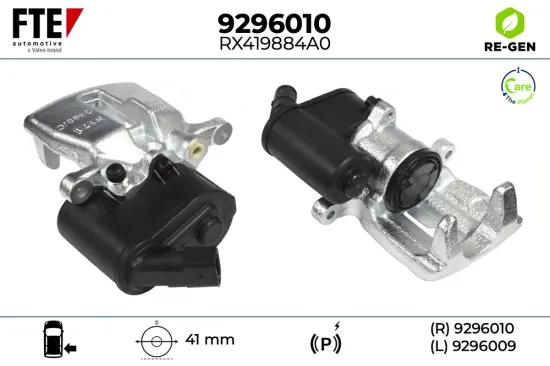 Bremssattel Hinterachse rechts FTE 9296010 Bild Bremssattel Hinterachse rechts FTE 9296010