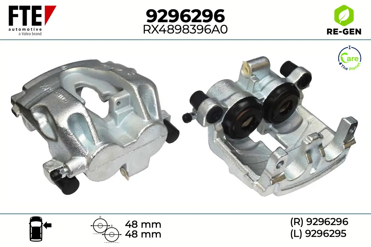 Bremssattel Vorderachse rechts FTE 9296296
