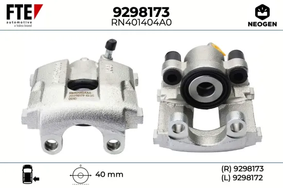 Bremssattel Hinterachse rechts FTE 9298173 Bild Bremssattel Hinterachse rechts FTE 9298173