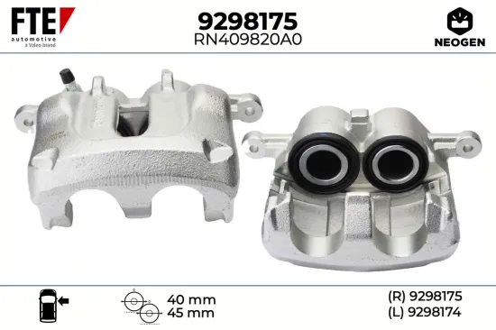 Bremssattel Vorderachse rechts FTE 9298175 Bild Bremssattel Vorderachse rechts FTE 9298175