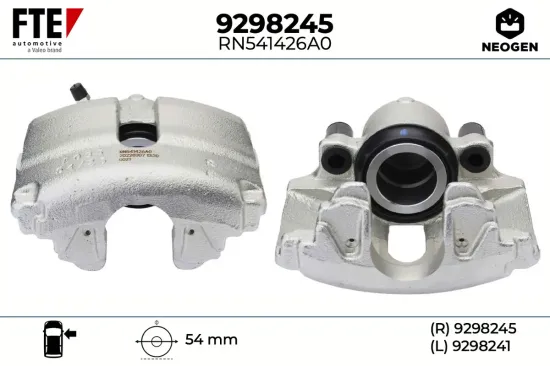 Bremssattel Vorderachse rechts FTE 9298245 Bild Bremssattel Vorderachse rechts FTE 9298245