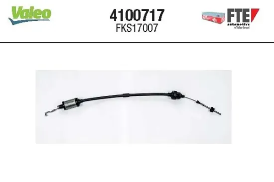 Seilzug, Kupplungsbetätigung FTE 4100717 Bild Seilzug, Kupplungsbetätigung FTE 4100717