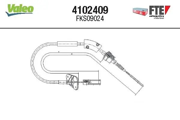 Seilzug, Kupplungsbetätigung FTE 4102409