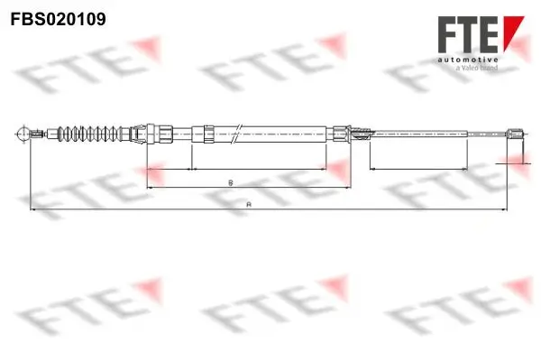 Seilzug, Feststellbremse FTE 9250013