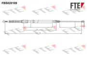 Seilzug, Feststellbremse FTE 9250013