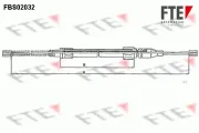 Seilzug, Feststellbremse FTE 9250040