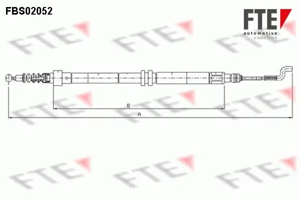 Seilzug, Feststellbremse FTE 9250055