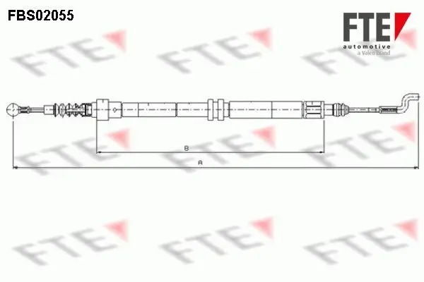 Seilzug, Feststellbremse FTE 9250058