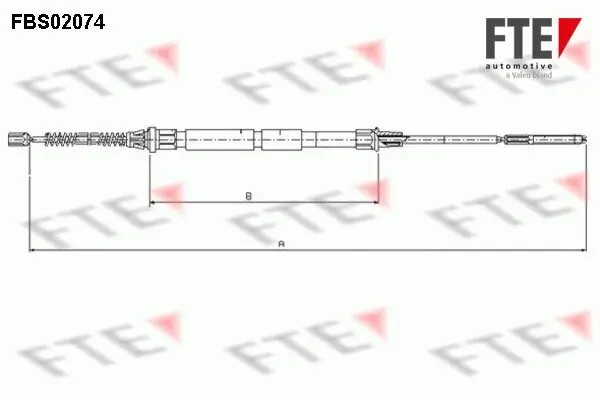 Seilzug, Feststellbremse FTE 9250075