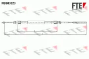 Seilzug, Feststellbremse FTE FBS03023