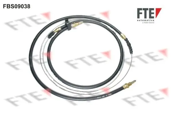 Seilzug, Feststellbremse hinten FTE 9250258