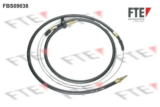 Seilzug, Feststellbremse hinten FTE 9250258 Bild Seilzug, Feststellbremse hinten FTE 9250258