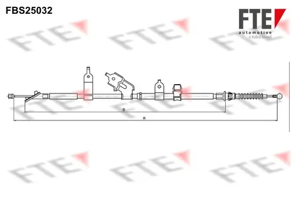 Seilzug, Feststellbremse FTE 9250621