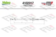 Seilzug, Kupplungsbetätigung FTE 4102017