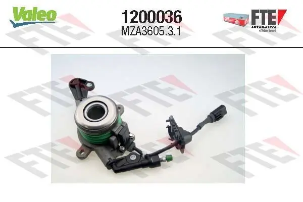 Zentralausrücker, Kupplung FTE 1200036