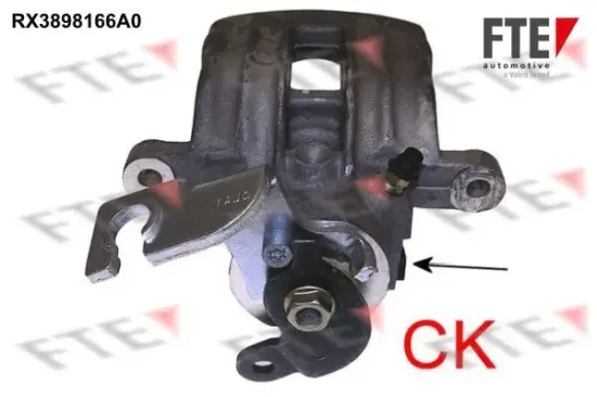 Bremssattel Hinterachse rechts FTE 9290577 Bild Bremssattel Hinterachse rechts FTE 9290577