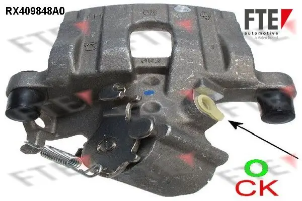 Bremssattel Hinterachse rechts FTE 9290838