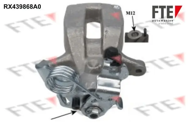 Bremssattel Hinterachse links FTE 9291065