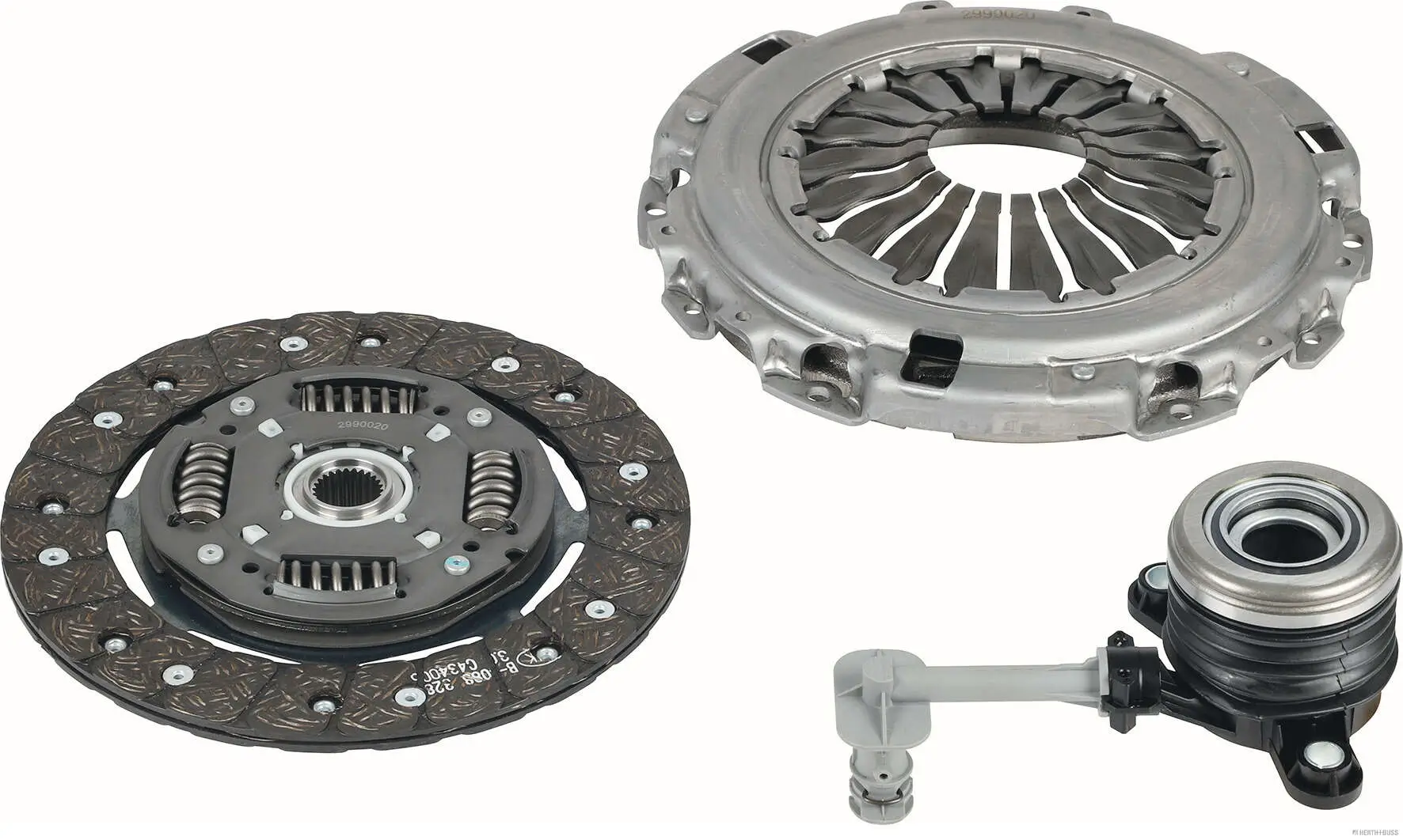 Kupplungssatz HERTH+BUSS JAKOPARTS J2000841