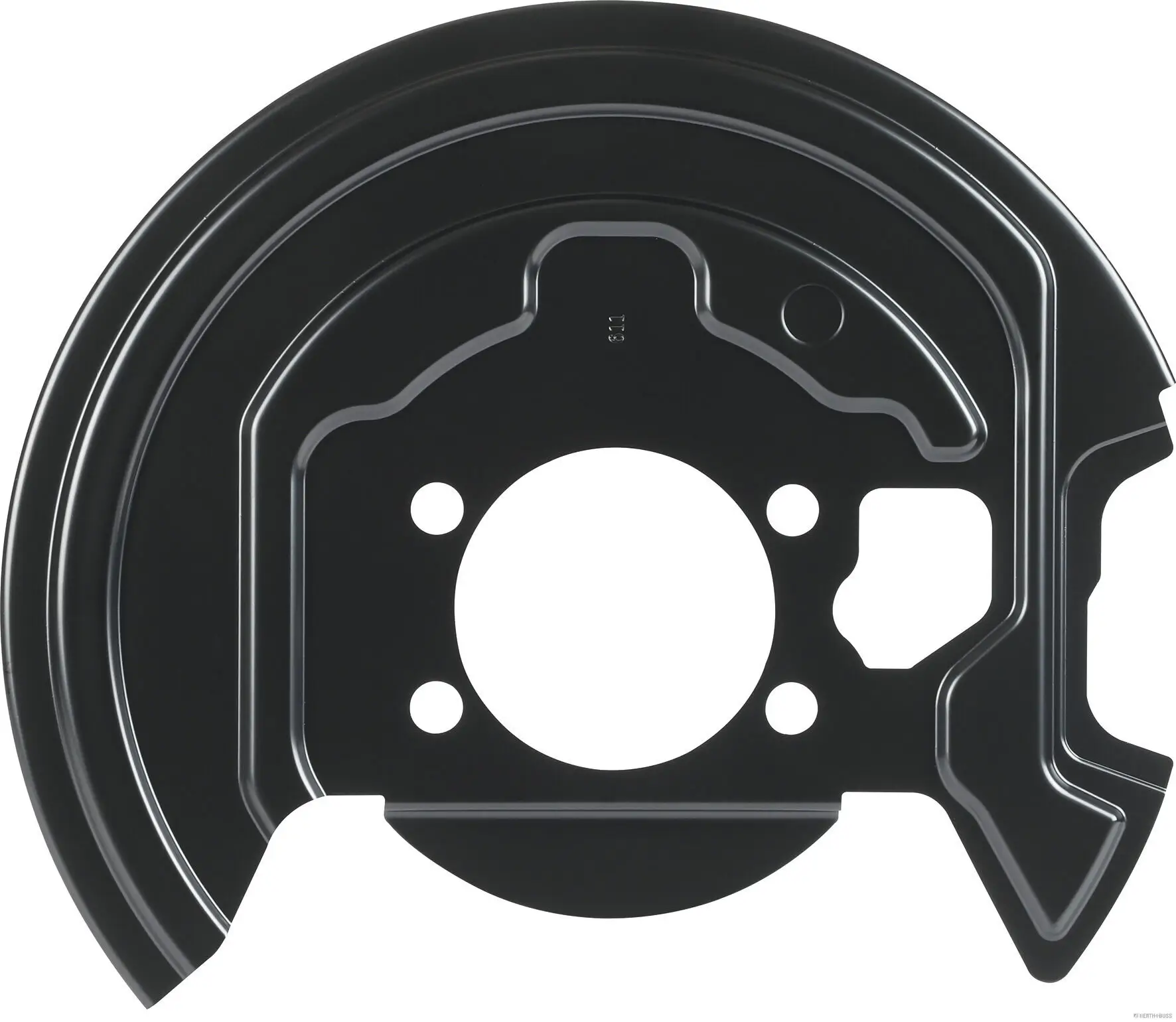 Spritzblech, Bremsscheibe Vorderachse rechts HERTH+BUSS JAKOPARTS J3331005