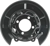 Spritzblech, Bremsscheibe Hinterachse links HERTH+BUSS JAKOPARTS J3342010