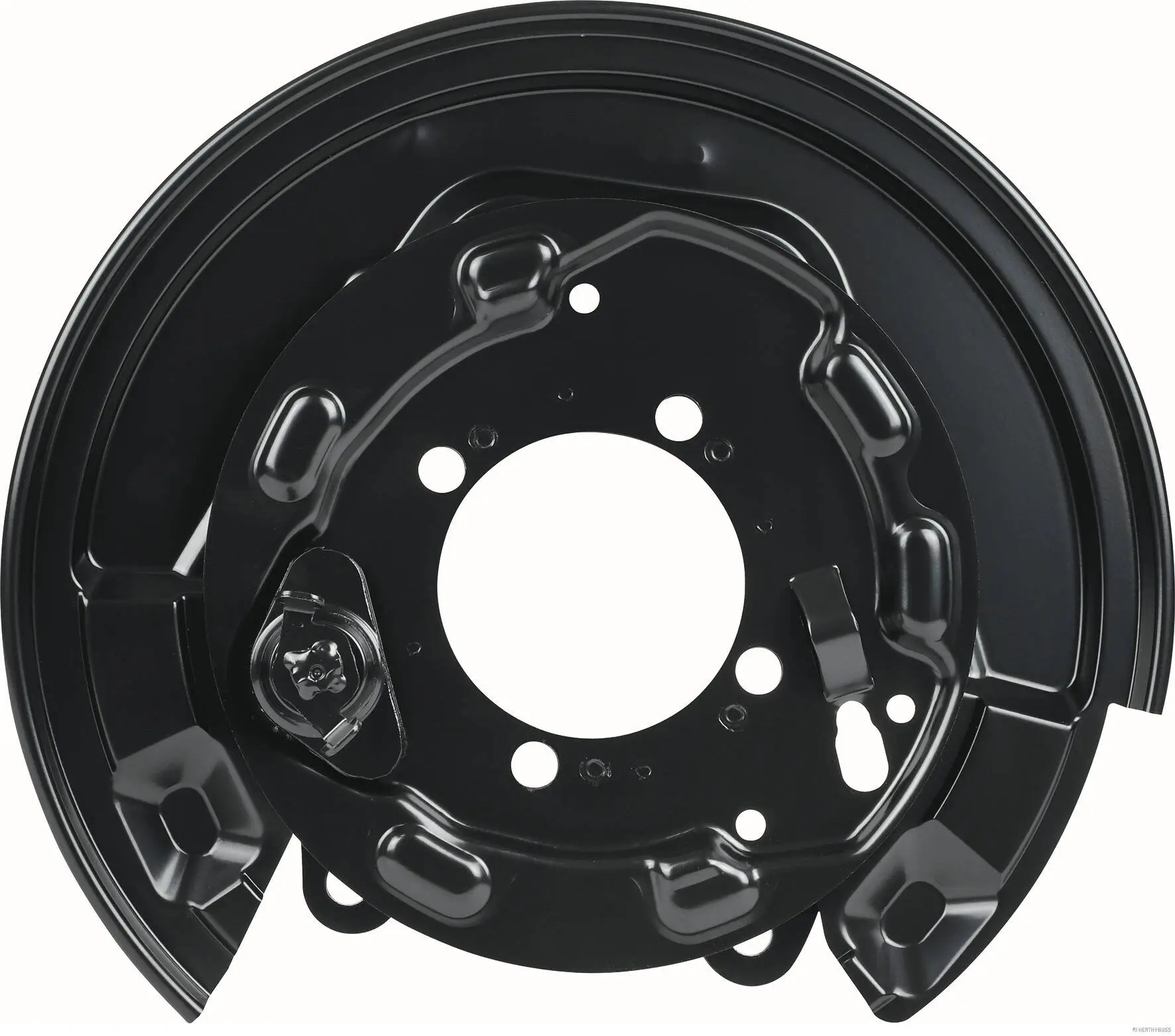 Spritzblech, Bremsscheibe Hinterachse links HERTH+BUSS JAKOPARTS J3342017