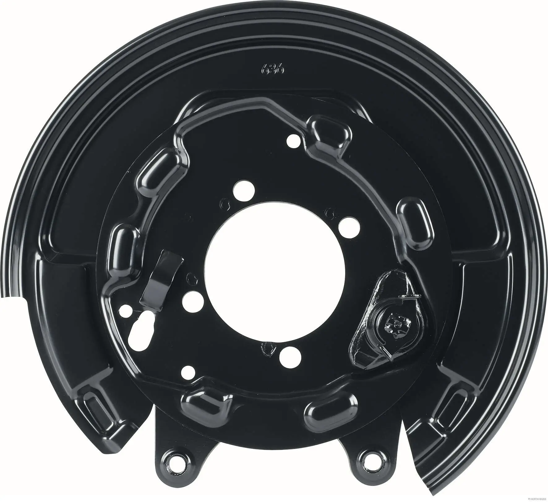 Spritzblech, Bremsscheibe Hinterachse rechts HERTH+BUSS JAKOPARTS J3352016